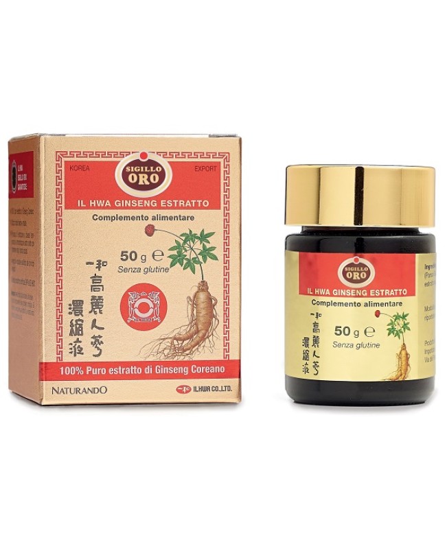 GINSENG IL HWA*ESTRATTO 50G GINSENG IL HWA*ESTRATTO 50G