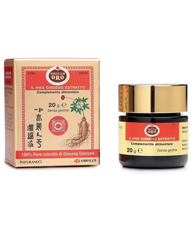 GINSENG IL HWA*ESTRATTO 20G GINSENG IL HWA*ESTRATTO 20G