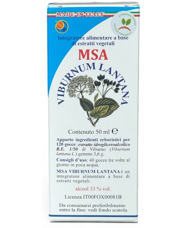 MSA VIBURNUM LANTANA 50ML