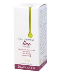 OLIO DI LINO SEMI ALIMENTARE 100ML