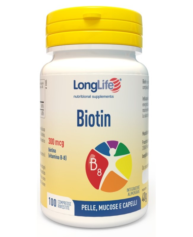 Longlife Biotin 100cpr