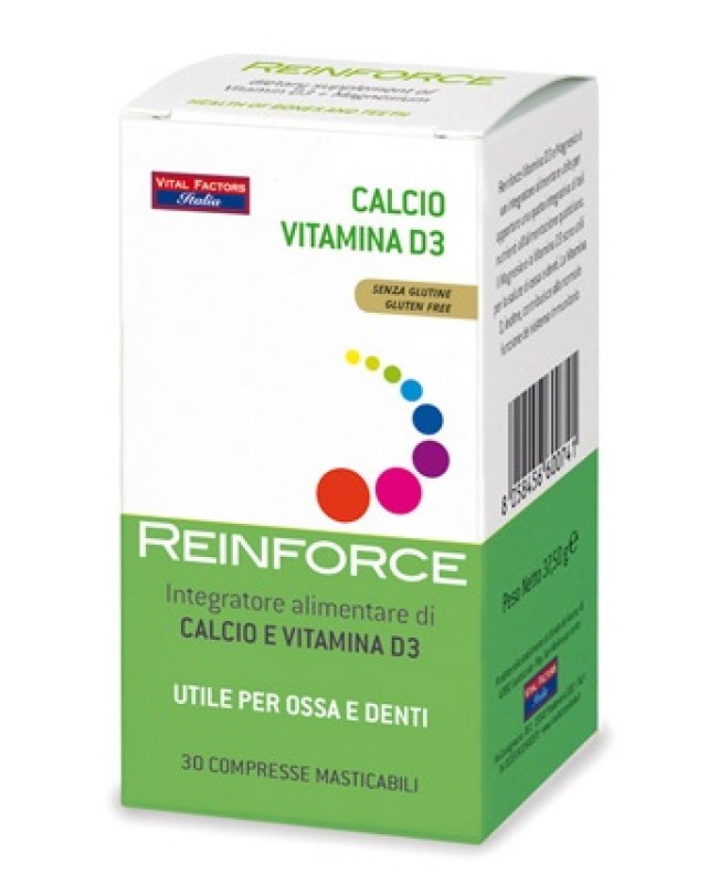 REINFORCE CA+VIT.D 30CPR REINFORCE CA+VIT.D 30CPR
