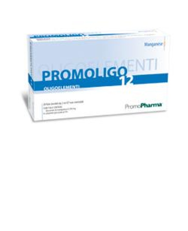 PROMOLIGO*12 MANGANESE 20 FIALE 2ML PROMOLIGO*12 MANGANESE 20 FIALE 2ML