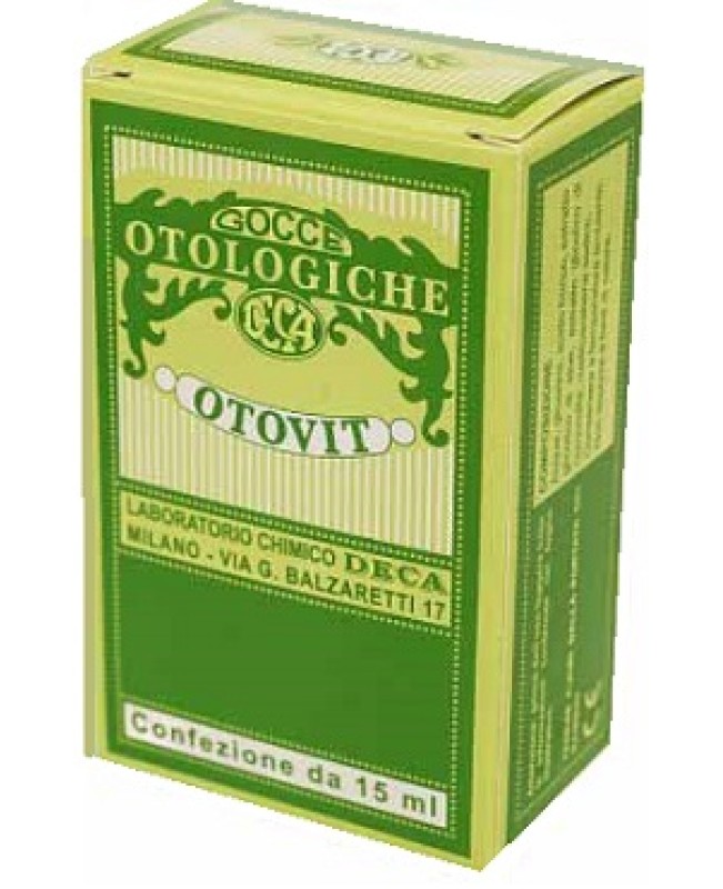 OTOVIT GOCCE OTOLOGICHE 15ML