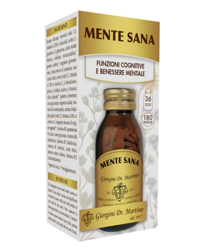 MENTE SANA 180PST 90G 500MG NF MENTE SANA 180PST 90G 500MG NF
