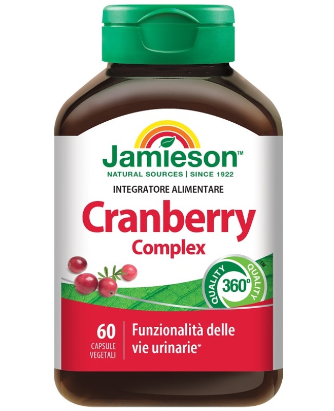 CRANBERRY COMPLEX JAMIESON 60CPS