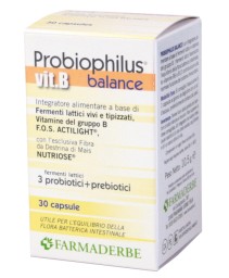 PROBIOPHILUS VITAMINA B 30CPS