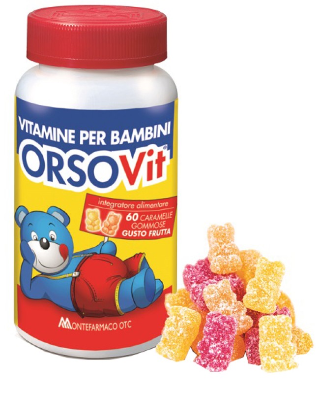 ORSOVIT CARAM GOMM S/GLUT 60PZ ORSOVIT CARAM GOMM S/GLUT 60PZ