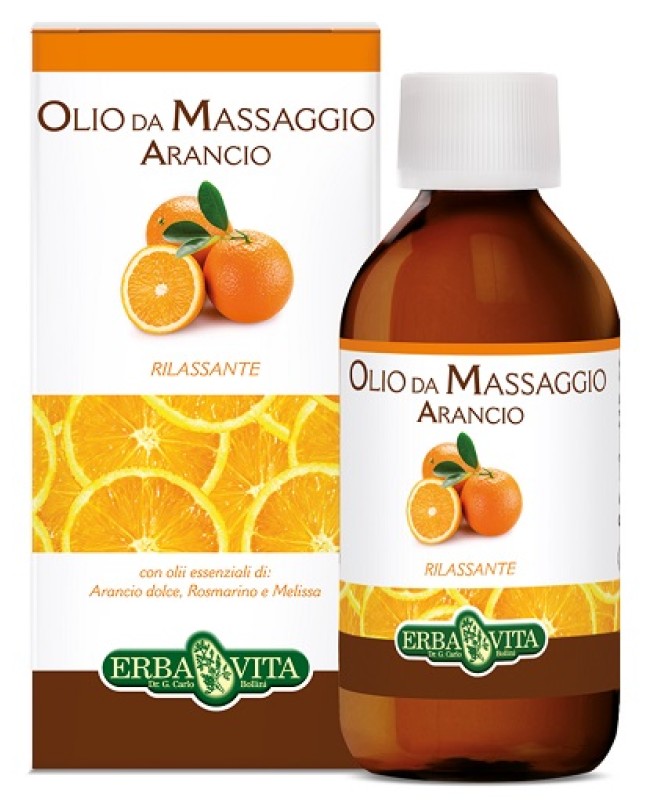 OLIO MASSAGGIO ARANCIO 200ML CALM