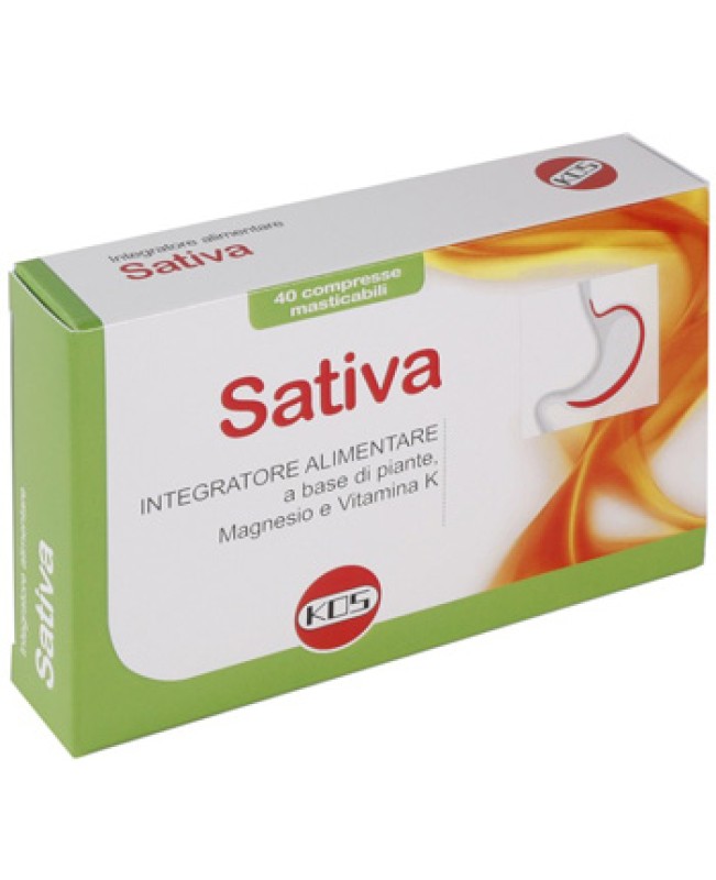 SATIVA 40CPR MASTICABILI SATIVA 40CPR MASTICABILI