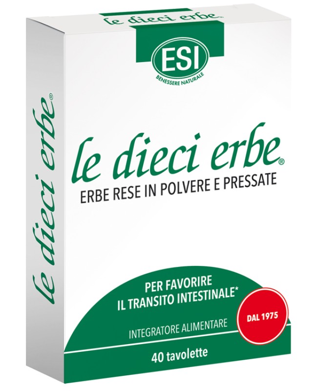 ESI LE DIECI ERBE 40TAV ESI LE DIECI ERBE 40TAV