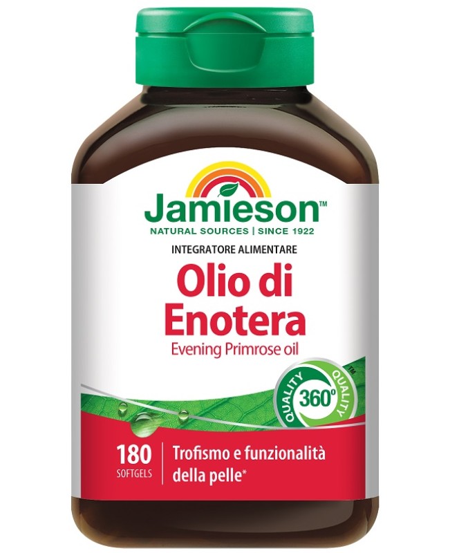 OLIO DI ENOTERA 180PRL JAMIESON OLIO DI ENOTERA 180PRL JAMIESON