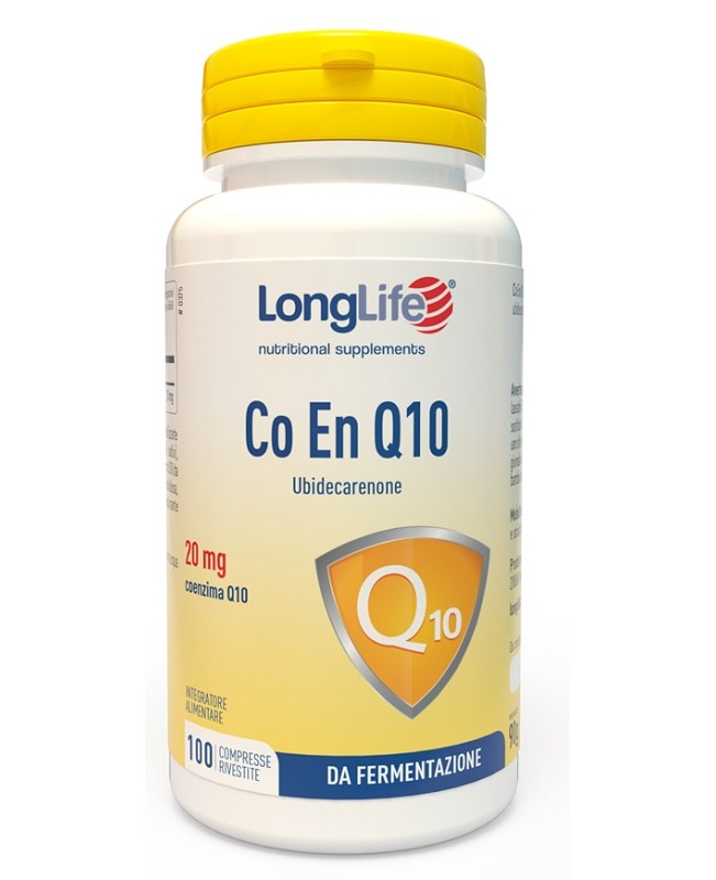 LONGLIFE CO EN Q10 20MG 100CPR