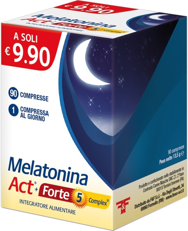 MELATONINA ACT +FT5COMPL 90CPR