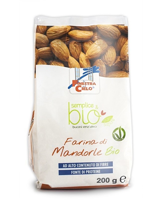 FARINA MANDORLE BIO 200G FARINA MANDORLE BIO 200G