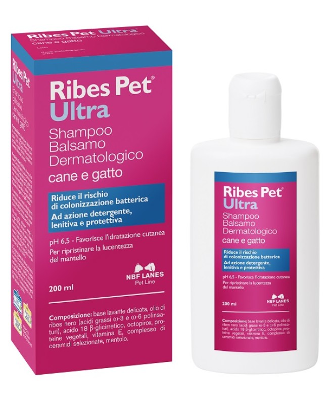RIBES PET ULTRA SHAMPOO/BALS 200ML