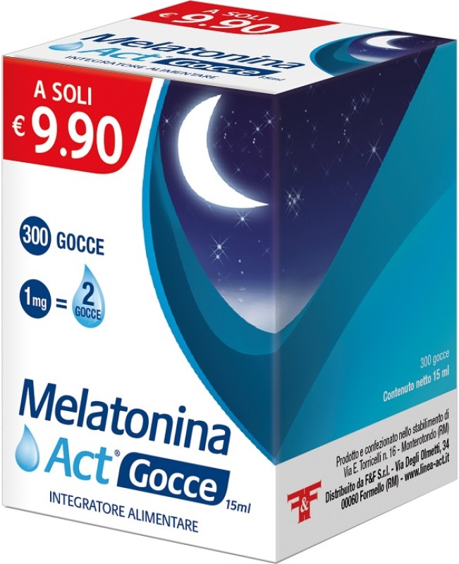MELATONINA ACT GOCCE 15ML MELATONINA ACT GOCCE 15ML