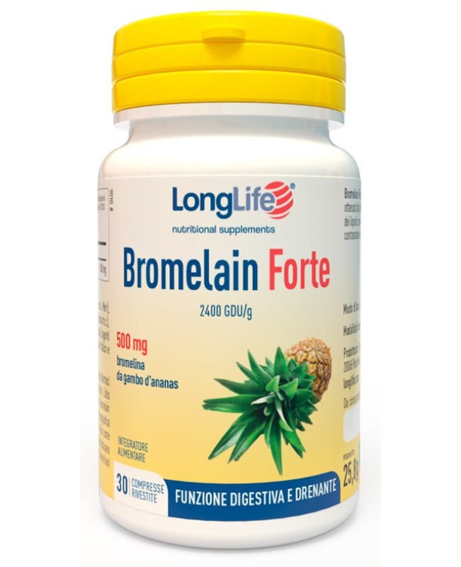 LONGLIFE BROMELAIN FORTE 30CPR