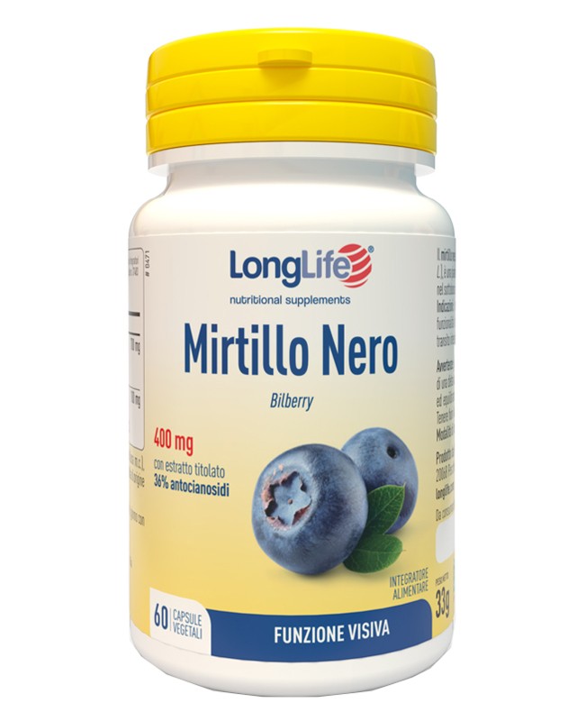 LONGLIFE MIRTILLO NERO 60CPS