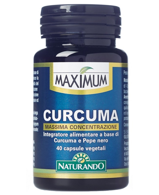 CURCUMA MAXIMUM 40CPS VEGETALI CURCUMA MAXIMUM 40CPS VEGETALI