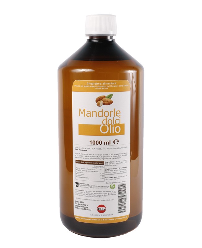 OLIO MANDORLE DOLCI 1LT USO ALIM OLIO MANDORLE DOLCI 1LT USO ALIM