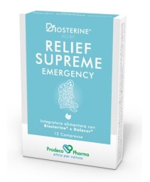 RELIEF SUPREME EMERG BIOSTERIN 12CP