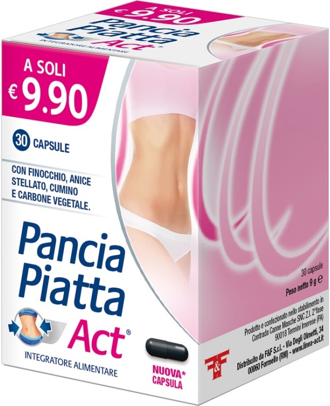 PANCIA PIATTA ACT 30CPS 300MG PANCIA PIATTA ACT 30CPS 300MG