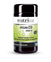 NUTRIVA VEGAN D3 60CPR 2000UI NF