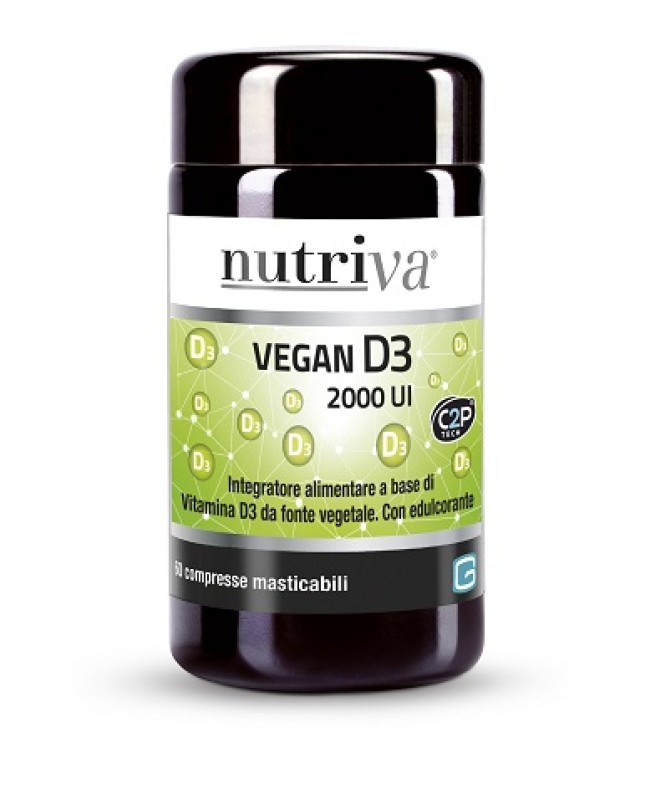 NUTRIVA VEGAN D3 60CPR 2000UI NF NUTRIVA VEGAN D3 60CPR 2000UI NF