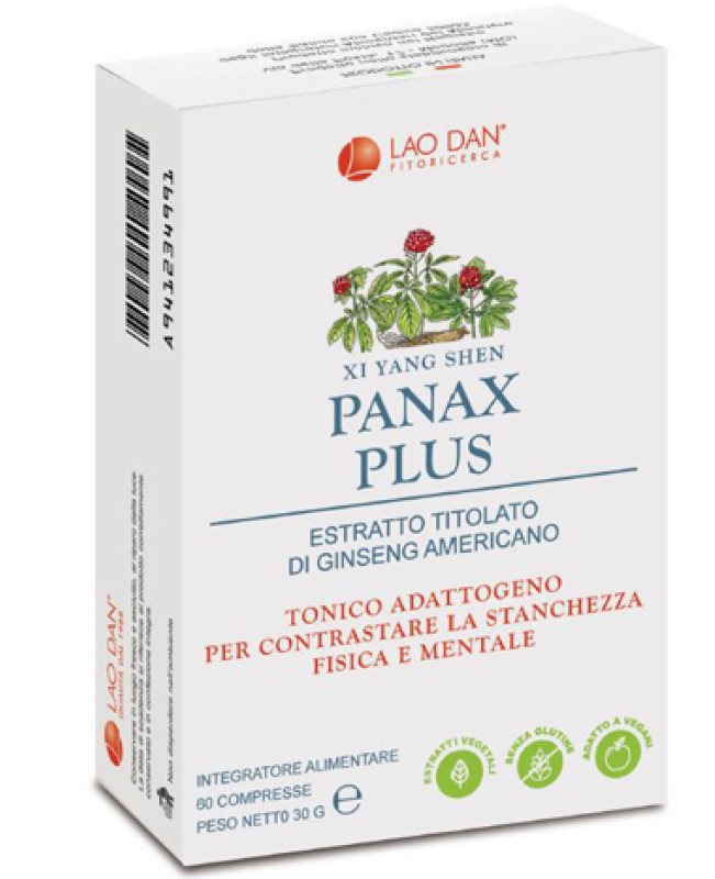 PANAX PLUS GINSENG AMER 60CPR PANAX PLUS GINSENG AMER 60CPR