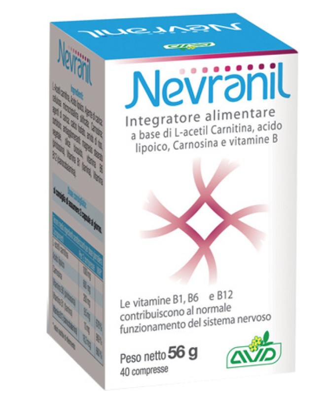 NEVRANIL 40CPR NEVRANIL 40CPR