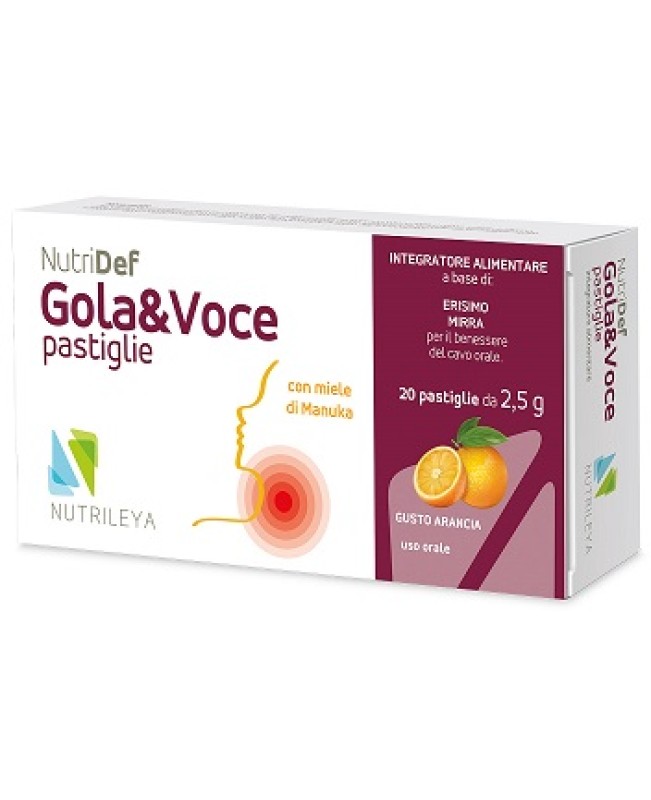 NUTRIDEF GOLA E VOCE ARA 20PAST