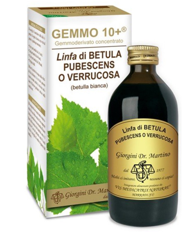 BETULLA PUBESC LINFA GEMMO10+ 200ML BETULLA PUBESC LINFA GEMMO10+ 200ML