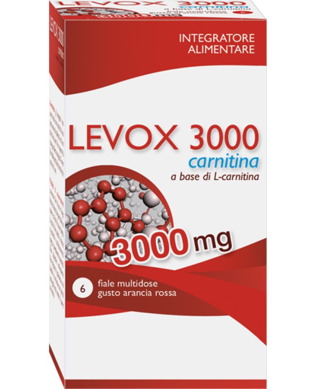 LEVOX 3000 CARNITINA 6FL LEVOX 3000 CARNITINA 6FL