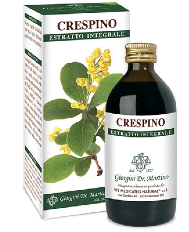 CRESPINO ESTRATTO INTEGRALE 200ML CRESPINO ESTRATTO INTEGRALE 200ML