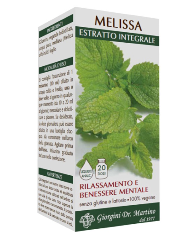 MELISSA ESTRATTO INTEGR 200ML MELISSA ESTRATTO INTEGR 200ML
