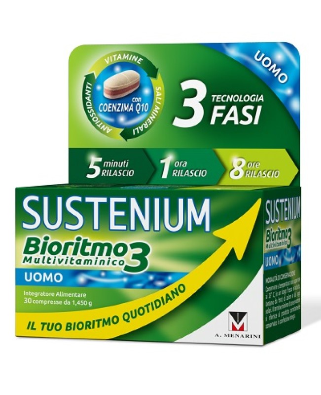 SUSTENIUM BIORITMO3 U AD 30CPR SUSTENIUM BIORITMO3 U AD 30CPR