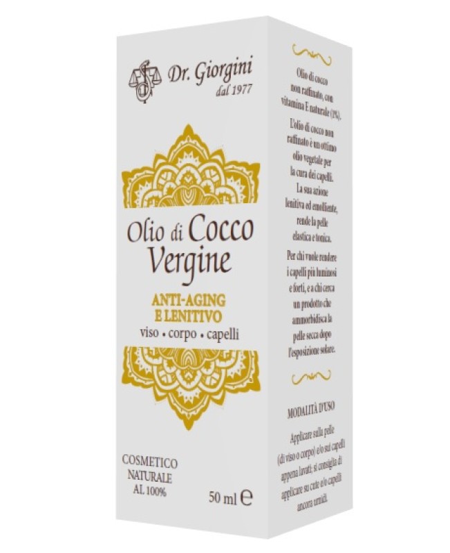 OLIO DI COCCO VERGINE 50ML