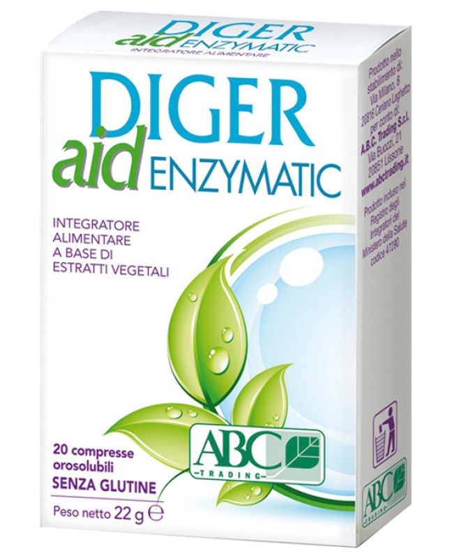 DIGER AID ENZYMATIC 20CPR DIGER AID ENZYMATIC 20CPR