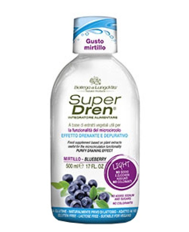 SUPERDREN MIRTILLO LIGHT 500ML SUPERDREN MIRTILLO LIGHT 500ML