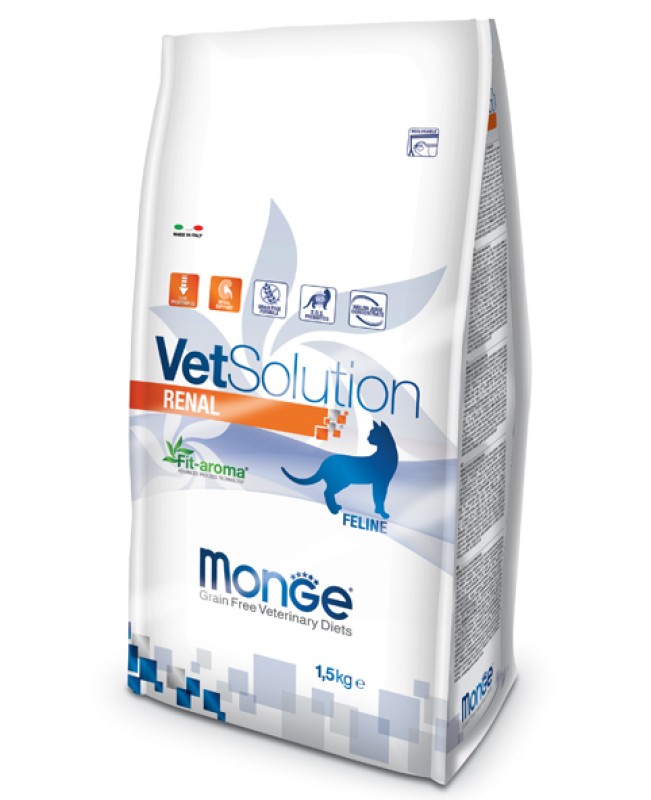 MONGE GATTO VETSOLUTION RENAL 1,5KG