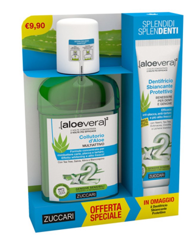 ALOEVERA2 COLLUTOR 250ML+DENTIF OFF