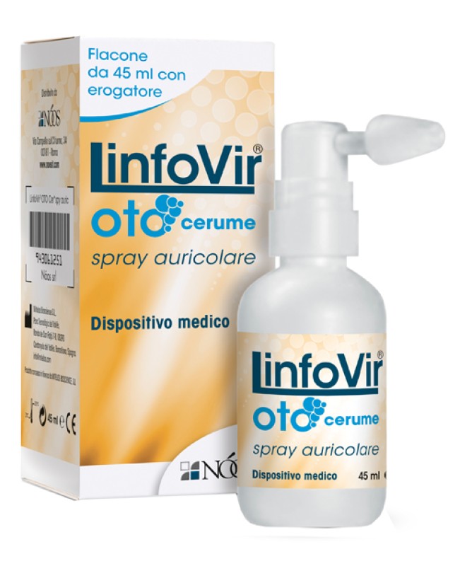 LINFOVIR OTO CERUME SPR AURIC