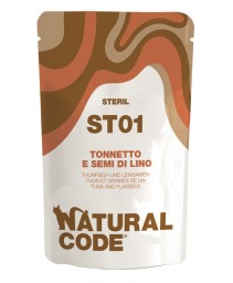 NATURAL CODE GATTO ST01 STERIL TONN