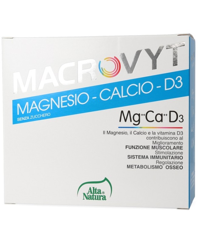 MACROVYT MAGN/CAL/VITD3 18BUST MACROVYT MAGN/CAL/VITD3 18BUST