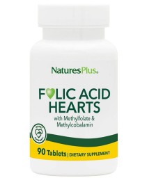 FOLIC ACID HEARTS+B6 B12 90TAV