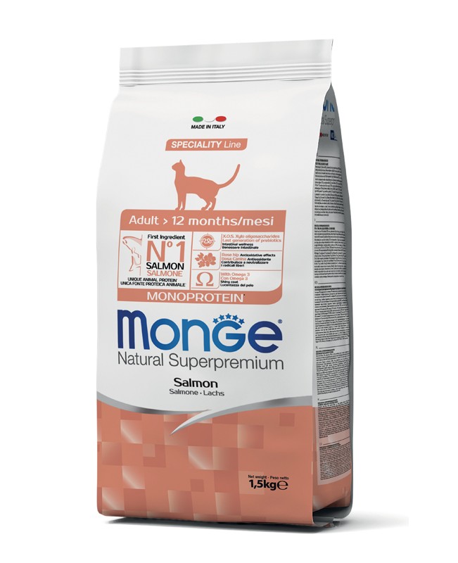 MONGE GATTO SPEC ADULT SALMON 400G