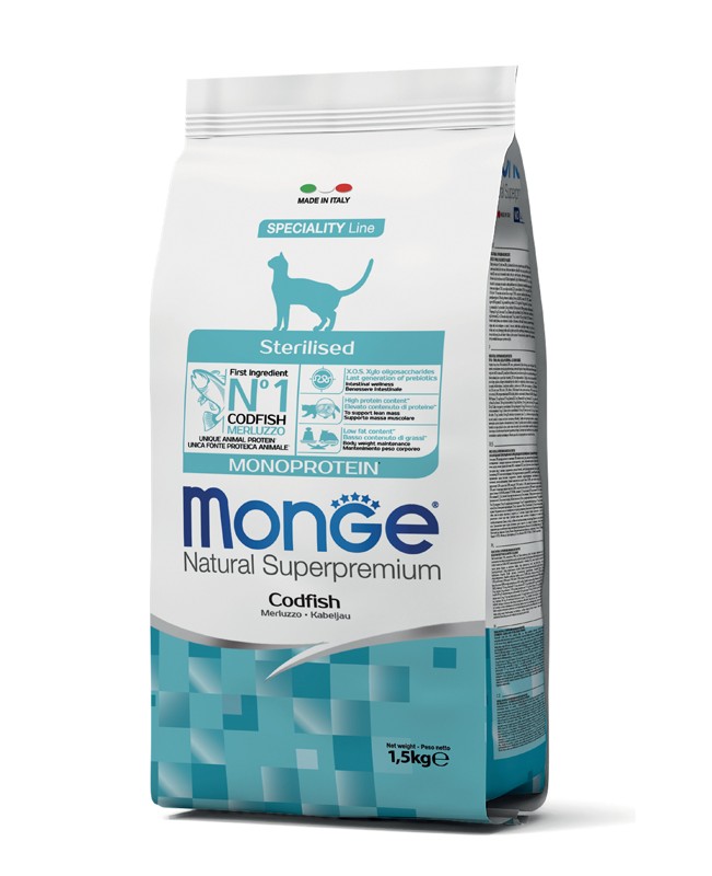 MONGE GATTO SPEC MONOPROT MERL1,5KG