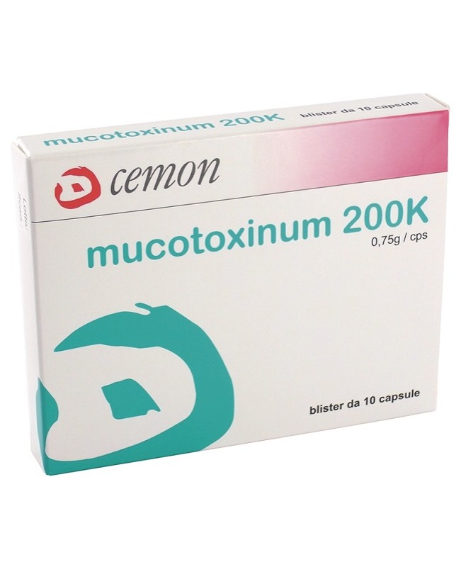 Mucotoxinum 200k 10cps