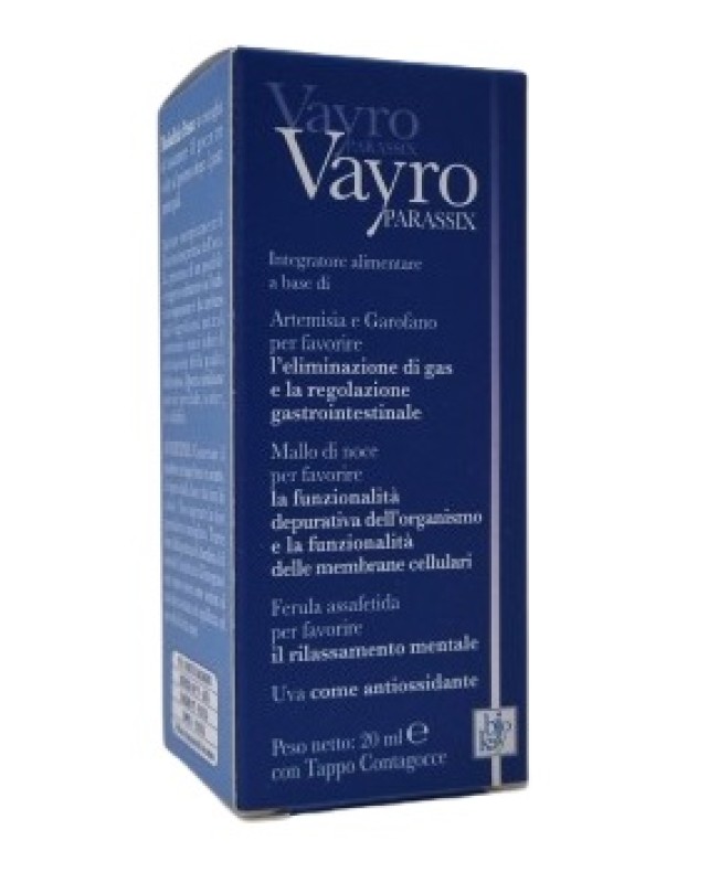 VAYRO PARASSIX GOCCE 20ML VAYRO PARASSIX GOCCE 20ML